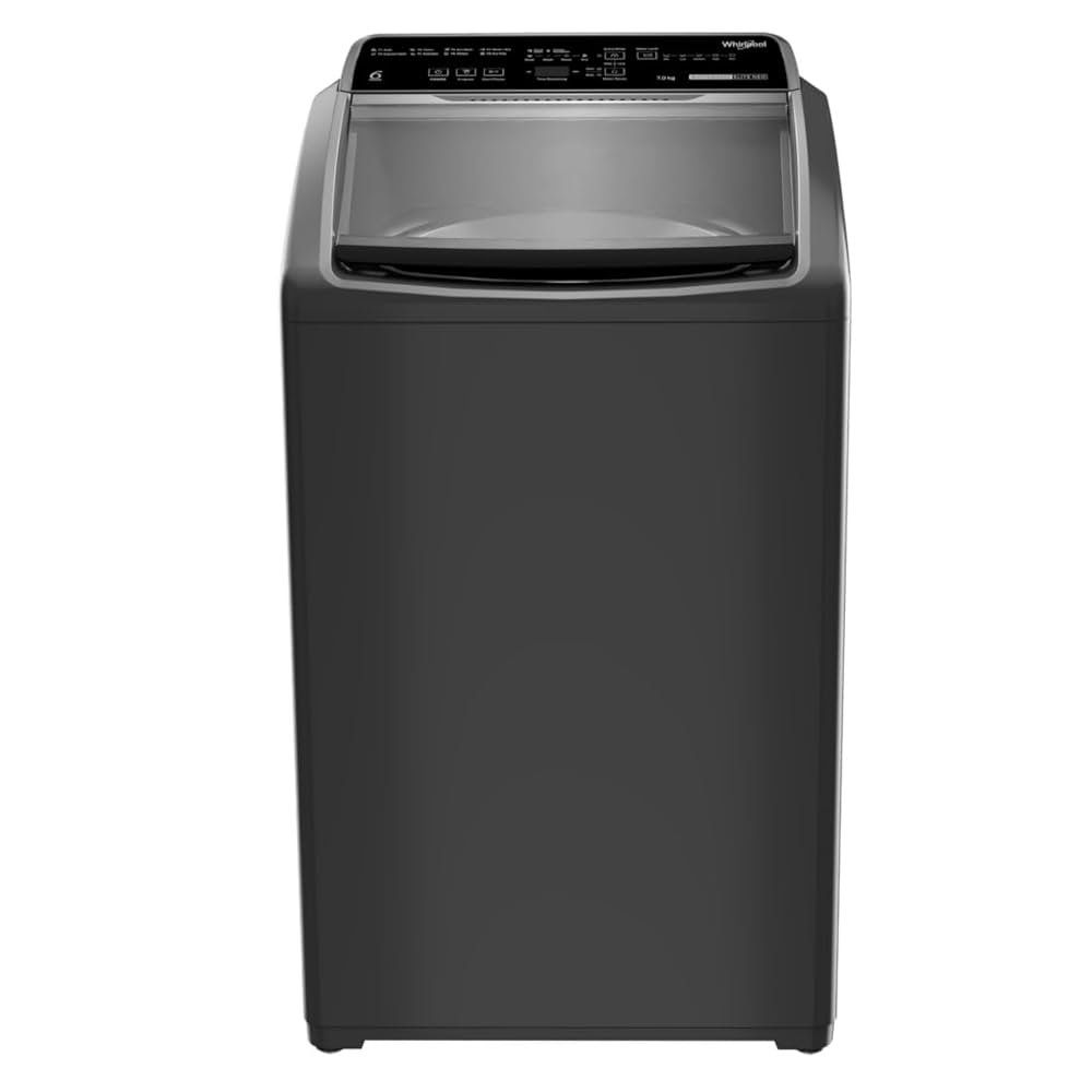 Whirlpool Whitemagic Elite 7kg 5 Star Fully Automatic Top Load Washing Machine - Grey