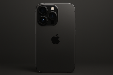 iPhone 14 Pro - Space Black Back View