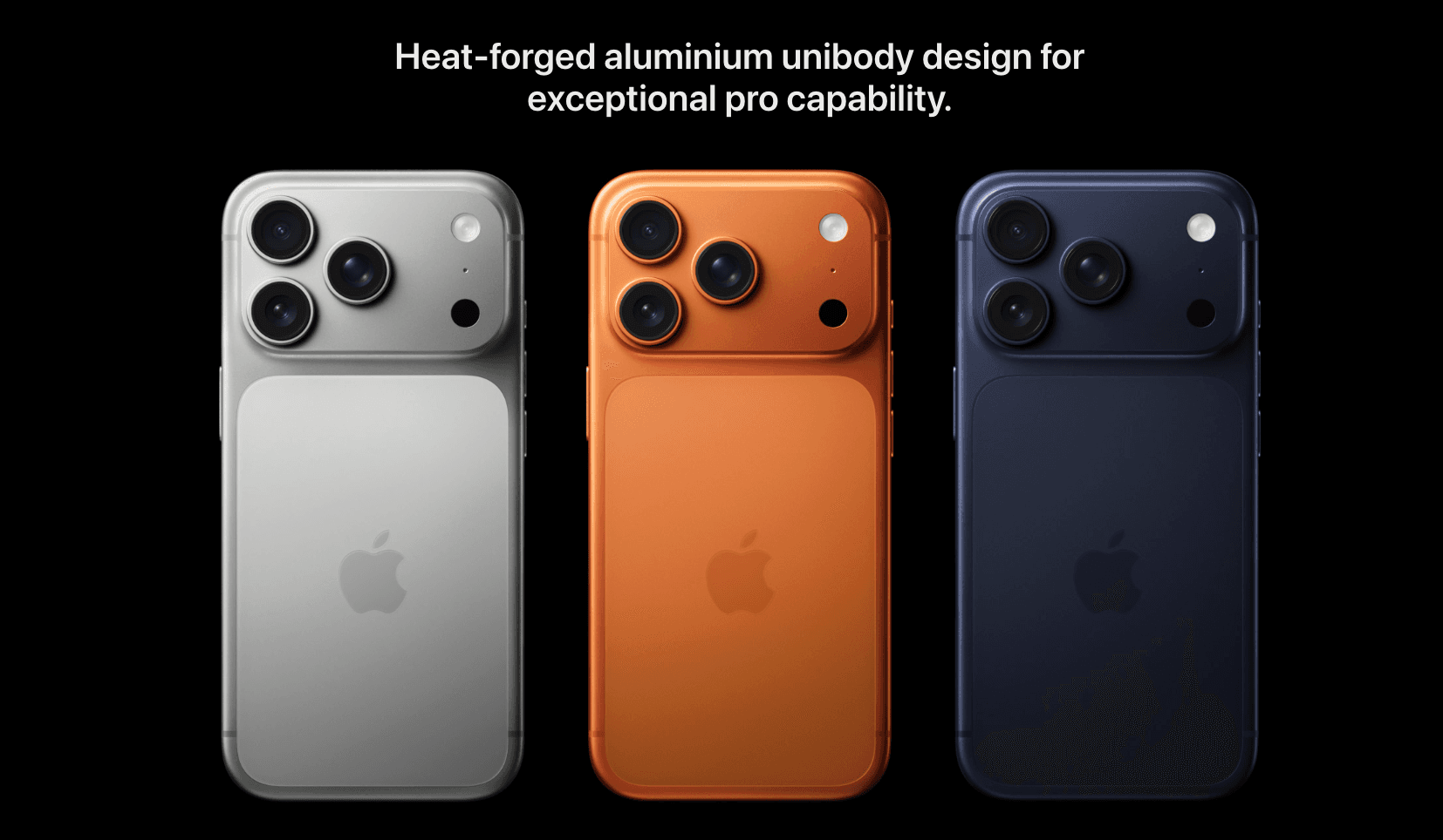 iPhone 17 Pro Max. 
The Complete Series.