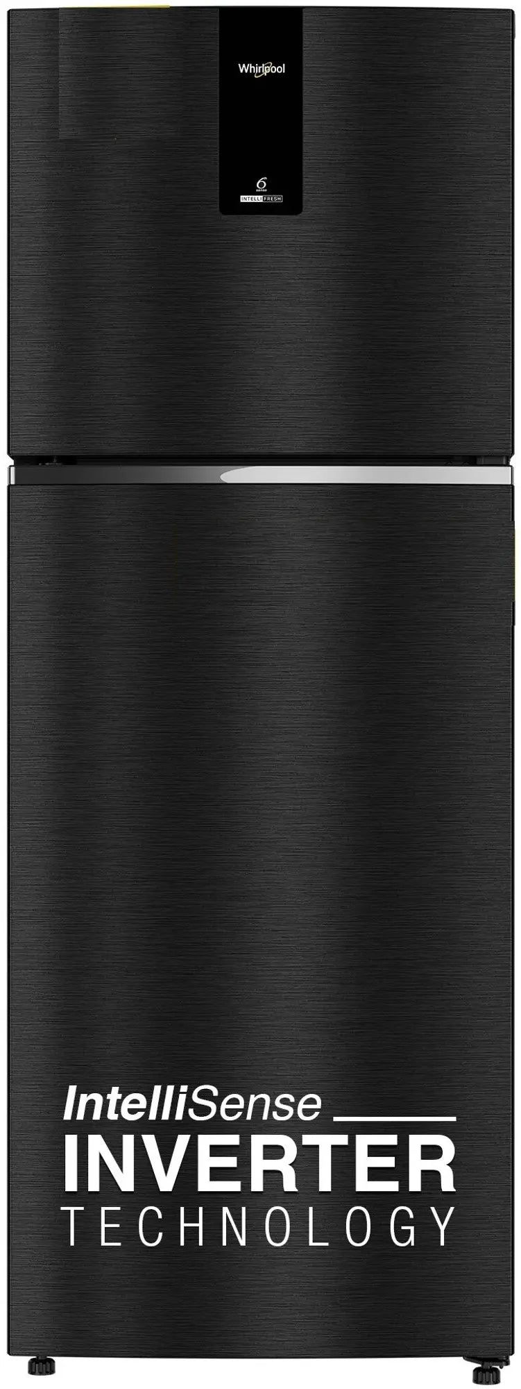 Whirlpool 308 L Frost Free Double Door 2 Star Convertible Refrigerator (Omega Black, IFPRO INV CNV 355 OMG BLK 2s TL-21814)
