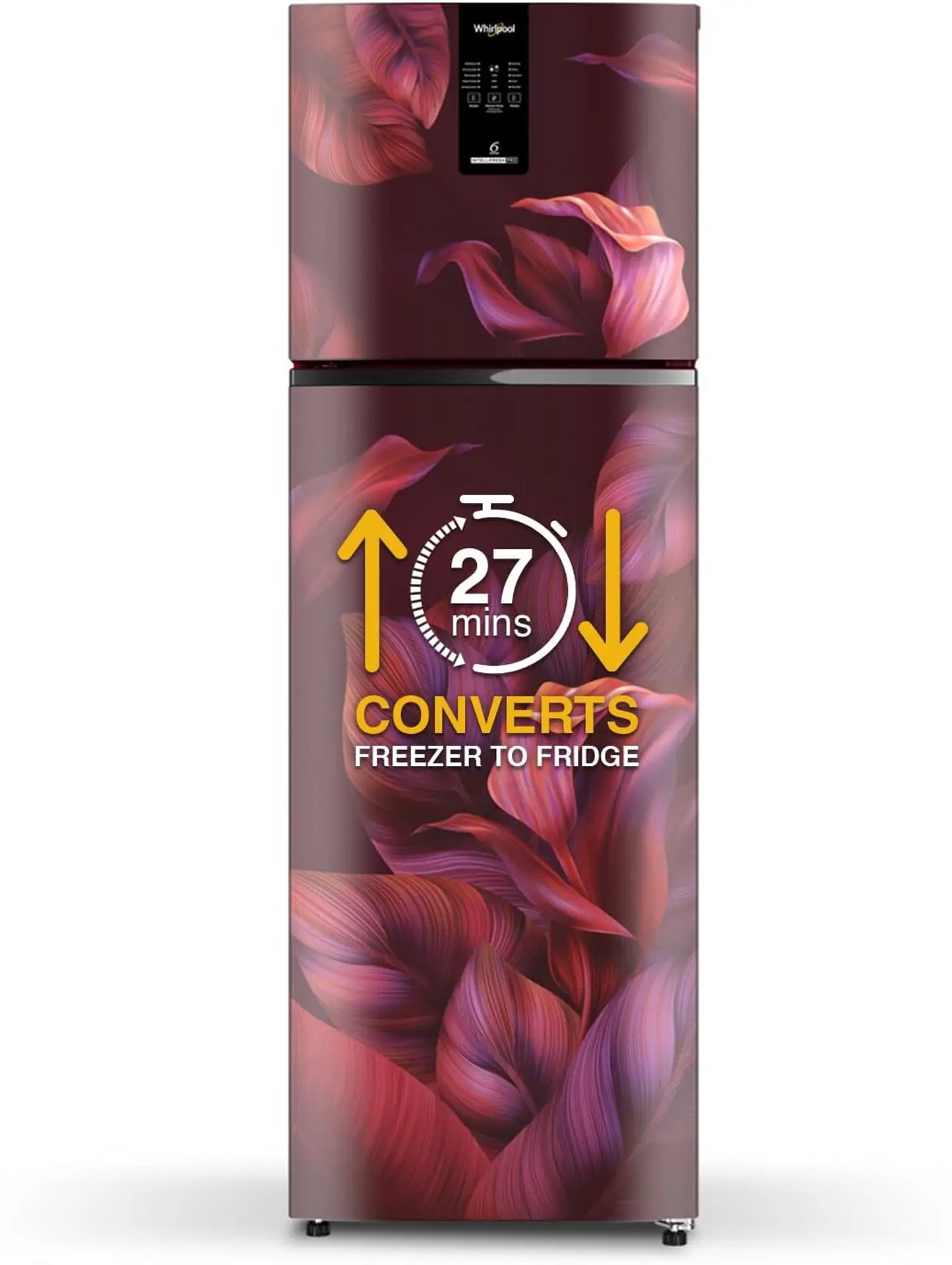 Whirlpool 231 L Frost Free Double Door 2 Star Convertible Refrigerator (Luxuria, IF PRO INV 278 WN 2S - 21971)