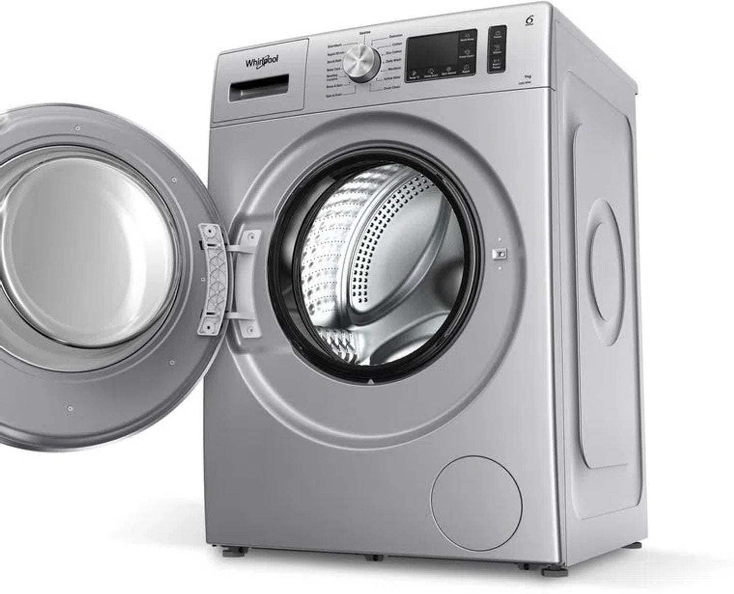 Whirlpool 9 kg Fully Automatic Front Load Washing Machine with In-built Heater Grey  (33027 XO9012BZV)