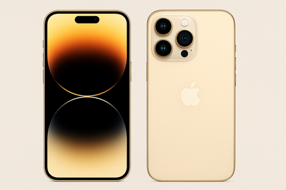 iPhone 14 Pro Gold in Different Angles