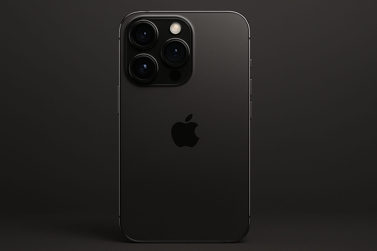 iPhone 14 Pro - Space Black Back View